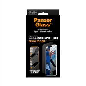 PanzerGlass® Ekran Koruyucu iPhone 17 Pro Max | Kolay Uygulama Çerçeveli