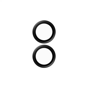 PanzerGlass® Hoops® Kamera Lens Koruyucu Siyah iPhone 16 | 16 Plus