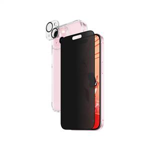 PanzerGlass® 3-in-1 Bundle iPhone 15 | Kolay Uygulama Çerçeveli