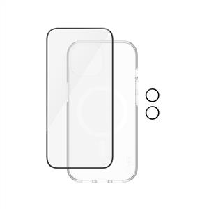 PanzerGlass® 3-in-1 Bundle iPhone 15 | Kolay Uygulama Çerçeveli