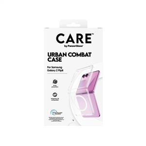 CARE™ by PanzerGlass® Urban Combat Kılıf Transparan Qi Samsung Galaxy Z Flip7 | Z Flip 8