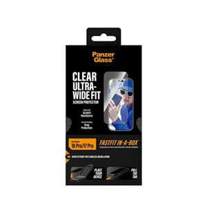 PanzerGlass® Ekran Koruyucu iPhone 18 Pro | 17 Pro| Hızlı Uygulama Kutulu
