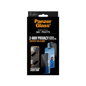 PanzerGlass® 2-Way Privacy Ekran Koruyucu iPhone 18 Pro| Hızlı Uygulama Kutulu