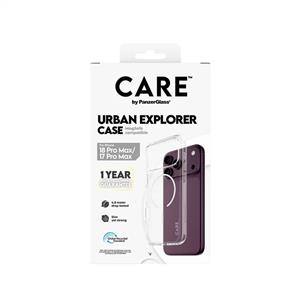 CARE™ by PanzerGlass® Urban Explorer MagSafe Kılıf Transparan Beyaz iPhone 18 Pro Max | 17