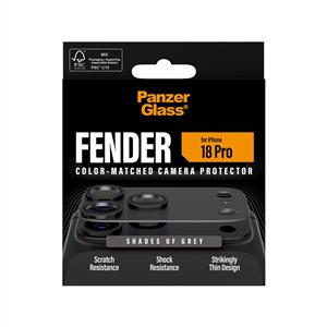 PanzerGlass® Fender Kamera Lens Koruyucu iPhone 18 Pro - Gri Tonu