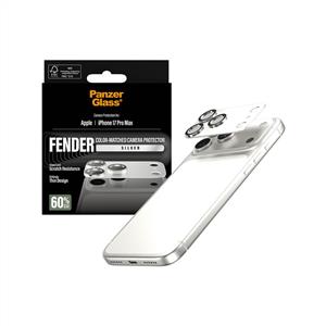 PanzerGlass® Fender Kamera Lens Koruyucu Silver iPhone 18 Pro Max
