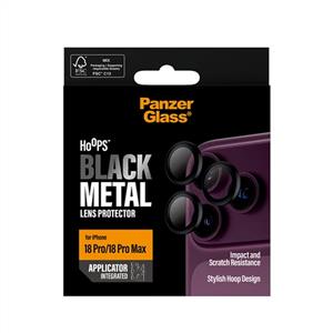 PanzerGlass® Hoops® Kamera Lens Koruyucu Siyah iPhone 18 Pro | 18 Pro Max