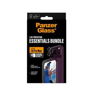 PanzerGlass® 2-in-1 Essentials Bundle iPhone 18 Pro Max ( Ekran Koruyucu + Lens Koruyucu )