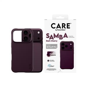 CARE™ by PanzerGlass® Samba MagSafe Kılıf iPhone 18 Pro | 17 Pro - Koyu Vişne