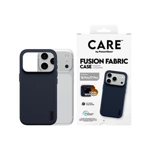 CARE™ by PanzerGlass® Fusion Fabric-Tech MagSafe Kılıf iPhone 18 Pro | 17 Pro - Mavi