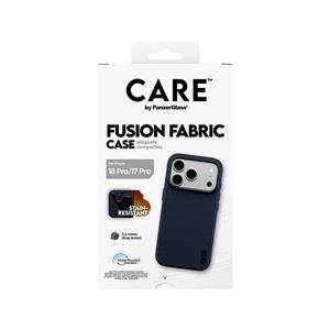 CARE™ by PanzerGlass® Fusion Fabric-Tech MagSafe Kılıf iPhone 18 Pro | 17 Pro - Mavi