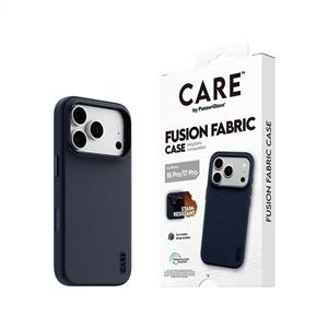 CARE™ by PanzerGlass® Fusion Fabric-Tech MagSafe Kılıf iPhone 18 Pro | 17 Pro - Mavi