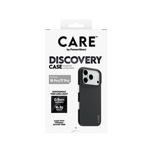 CARE™ by PanzerGlass® Discovery Aramid Fiber Kılıf iPhone 18 Pro | 17 Pro -  Siyah & Gri