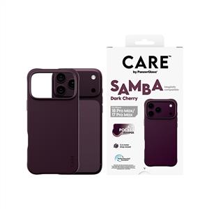 CARE™ by PanzerGlass® Samba MagSafe Kılıf iPhone 18 Pro Max | 17 Pro Max - Koyu Vişne