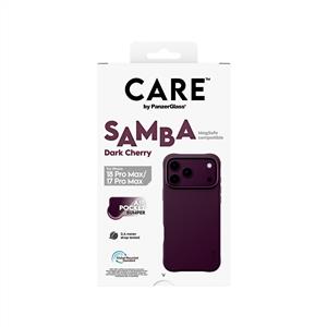 CARE™ by PanzerGlass® Samba MagSafe Kılıf iPhone 18 Pro Max | 17 Pro Max - Koyu Vişne