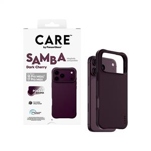 CARE™ by PanzerGlass® Samba MagSafe Kılıf iPhone 18 Pro Max | 17 Pro Max - Koyu Vişne