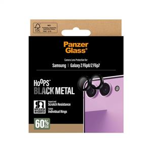 PanzerGlass® Hoops® Kamera Lens Koruyucu Siyah Samsung Z Flip8 / Flip 7
