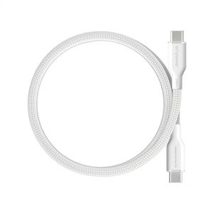 empower™ by PanzerGlass® 240W USB-C to USB-C Manyetik Şarj Kablosu | USB 2.0  Beyaz