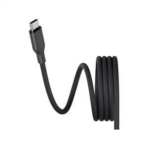 empower™ by PanzerGlass® 240W USB-C to USB-C Manyetik Şarj Kablosu | USB 2.0 |Uzay Siyahı