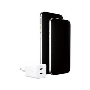 empower™ by PanzerGlass® Turbo 45W Sarj Cihazı 2 x USB-C | EU Plug | Beyaz