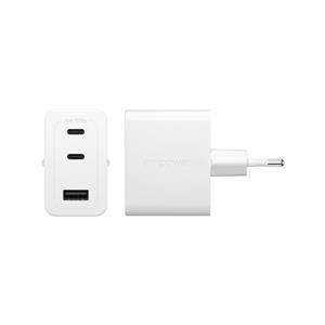 empower™ by PanzerGlass® Turbo 70W Çoklu Sarj Cihazı  2 x USB-C + USB-A | EU Plug | Beyaz