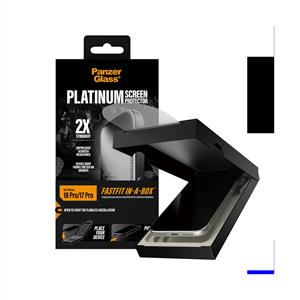 PanzerGlass® Platinum Ekran Koruyucu iPhone 18 Pro | 17 Pro | Hızlı Uygulama Kutulu