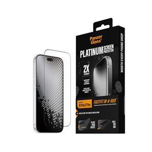 PanzerGlass® Platinum Ekran Koruyucu iPhone 18 Pro | 17 Pro | Hızlı Uygulama Kutulu