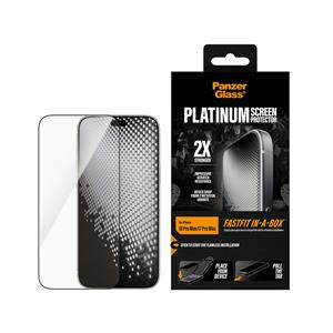 PanzerGlass® Platinum Ekran Koruyucu iPhone 18 Pro Max |17 Pro Max| Hızlı Uygulama Kutulu