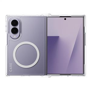CARE™ by PanzerGlass® Urban Combat Kılıf Transparan Beyaz Qi Samsung Fold8