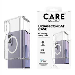 CARE™ by PanzerGlass® Urban Combat Kılıf Transparan Beyaz Qi Samsung Fold8
