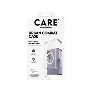 CARE™ by PanzerGlass® Urban Combat Kılıf Transparan Beyaz Qi Samsung Fold8