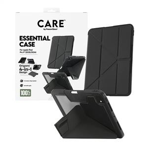 CARE™ by PanzerGlass Essential Kılıf Siyah iPad Pro 11" (2024-2025)