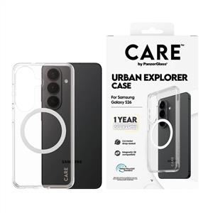 CARE™ by PanzerGlass® Urban Explorer Kılıf Şeffaf Qi Samsung Galaxy S26