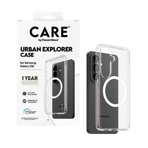 CARE™ by PanzerGlass® Urban Explorer Kılıf Şeffaf Qi Samsung Galaxy S26