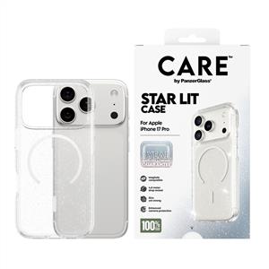 CARE™ by PanzerGlass® Urban Explorer Kılıf Star Lit Pırıltılı Şeffaf MagSafe iPhone 17 Pro