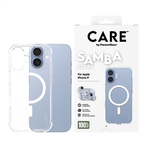 CARE™ by PanzerGlass® Samba Kılıf Şeffaf MagSafe iPhone 17
