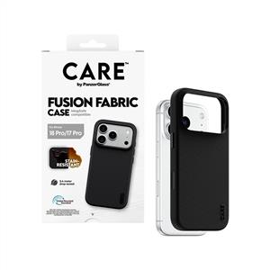 CARE™ by PanzerGlass® Fusion Fabric-Tech Dokuma Kılıf Siyah MagSafe iPhone 18 Pro | 17 Pro