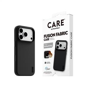 CARE™ by PanzerGlass® Fusion Fabric-Tech Dokuma Kılıf Siyah MagSafe iPhone 18 Pro | 17 Pro