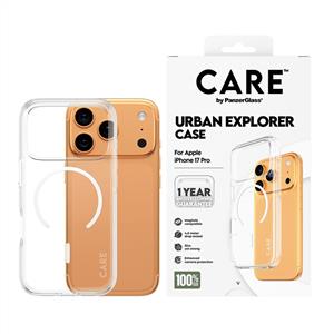 CARE™ by PanzerGlass® Urban Explorer Kılıf Şeffaf MagSafe iPhone 17 Pro