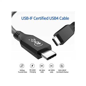 PAUGGE USB 4 KABLO - 0.8 m