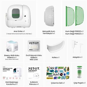 Petkit Purobot Max Pro Kameralı Akıllı Kedi Tuvaleti