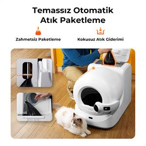 PETKIT Purobot Ultra Akıllı Kameralı Kedi Tuvaleti