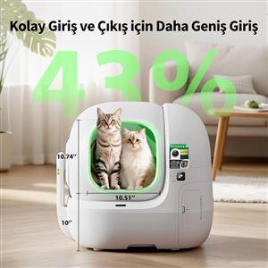 PETKIT Purobot Max Pro 2 Akıllı Kameralı Kedi Tuvaleti