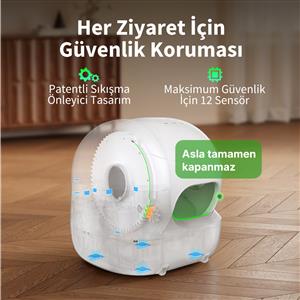 PETKIT Purobot Max Pro 2 Akıllı Kameralı Kedi Tuvaleti