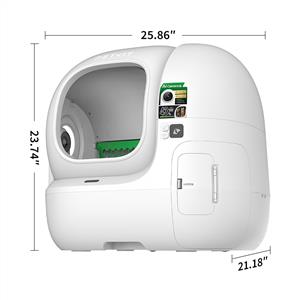 PETKIT Purobot Max Pro 2 Akıllı Kameralı Kedi Tuvaleti