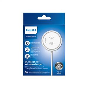 PHİLİPS DLP9128W/00 MagSafe Qi2 Standlı Şarj Cihazı - Beyaz