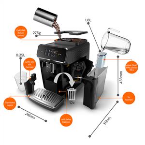 Philips EP2231/40 2200 Serisi Tam Otomatik Espresso Makinesi