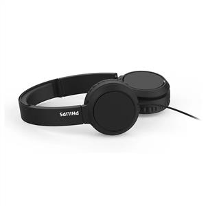 PHILIPS TAH4105 MİKROFONLU KABLOLU KULAK ÜSTÜ KULAKLIK - SİYAH