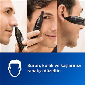 PHILIPS NT3650/16 BURUN,KULAK VE KAŞ TÜYÜ DÜZELTİCİ