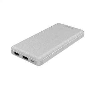 Philips DLP1910NV/62 10.000 mAh Powerbank 2 Çıkış - Gümüş
